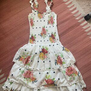 FARM Rio Floral Polka Dot Nanaju Sundress